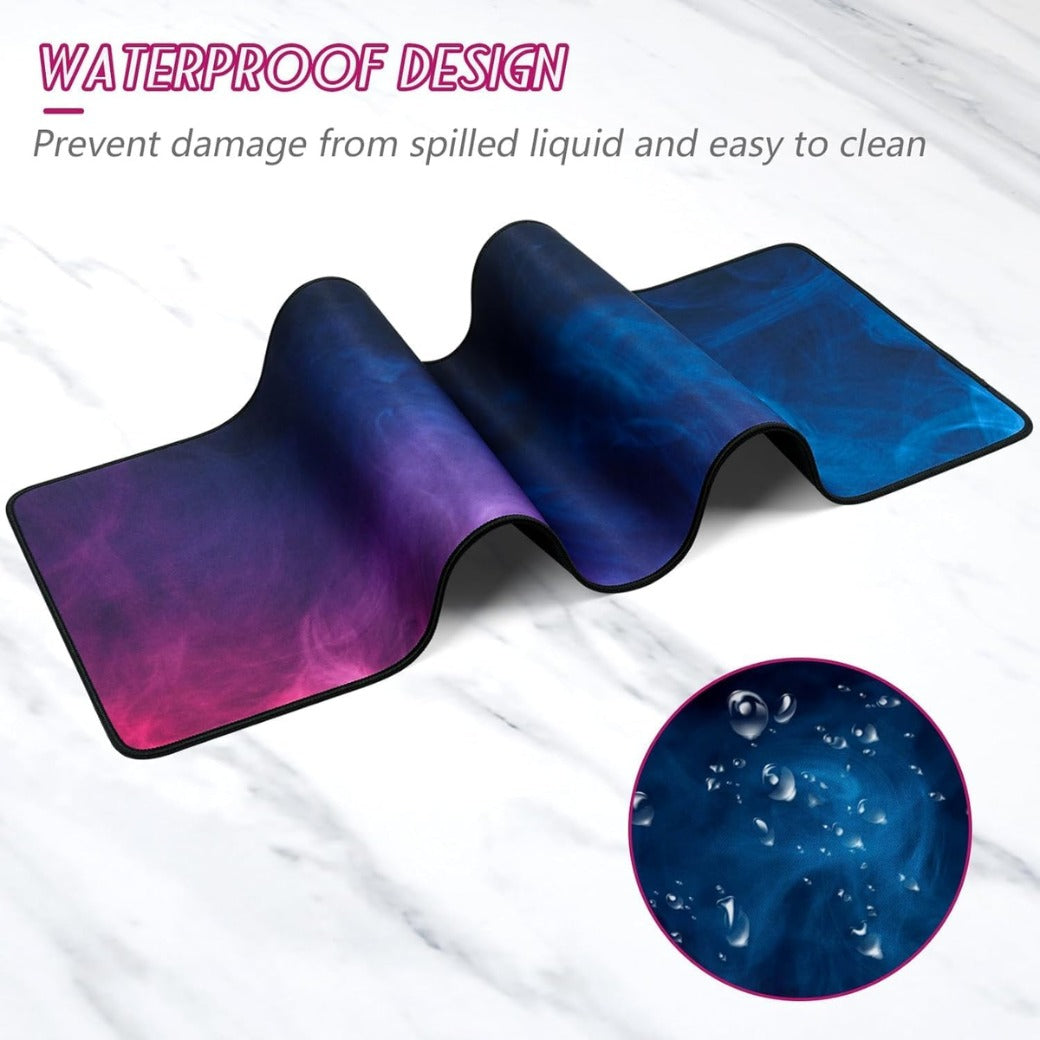Gaming Mouse Pad 800x300mm Large Gaming Mouse Mat with Stitched Edges,XL Mouse Pad with Non-Slip Base