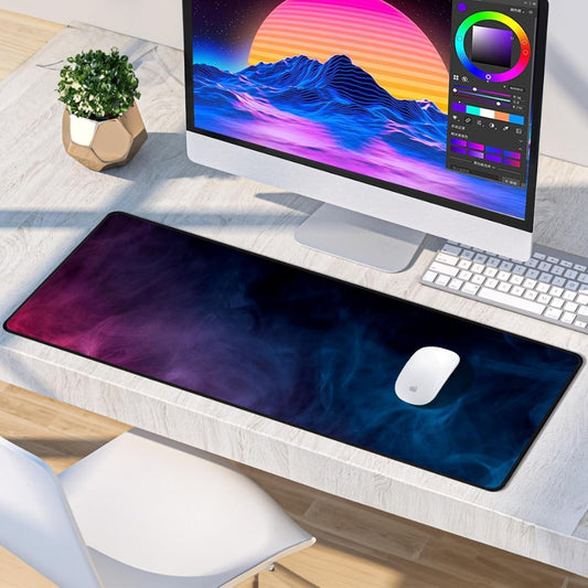 Gaming Mouse Pad 800x300mm Large Gaming Mouse Mat with Stitched Edges,XL Mouse Pad with Non-Slip Base