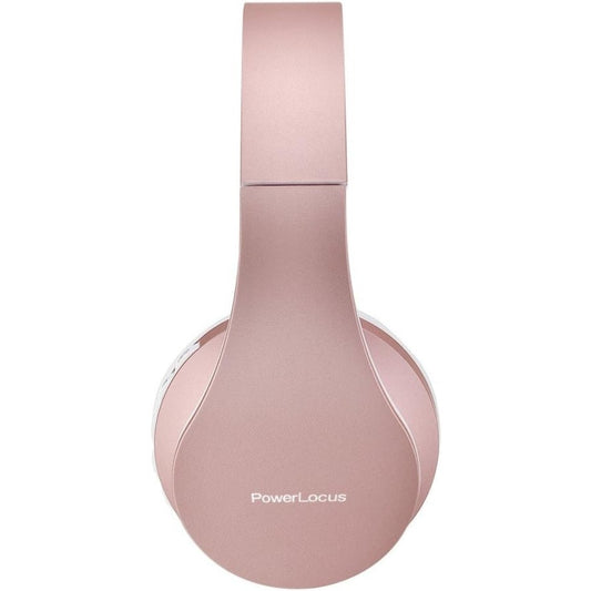 PowerLocus Wireless Bluetooth Over-Ear Stereo Foldable Headphones, Wired Headsets Noise Cancelling with Built-in Microphone for iPhone