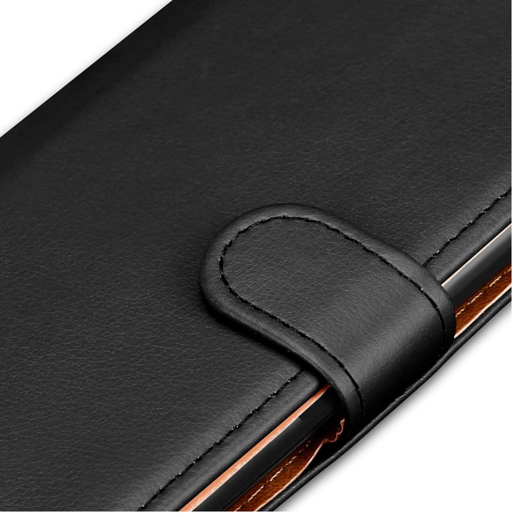 Samsung Galaxy A14 5G / A14 4G Case Leather Wallet Book Flip Folio Stand View Cover with Card Slots and Kickstand for Samsung Galaxy A14 Phone Cover (Black)