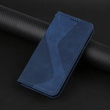Compatible with Samsung Galaxy S10E Case, Samsung S10E Case Flip Wallet Leather with Card Holder Folding Stand Magnetic Protect Shockproof Cover for Samsung S10E Phone Cases (Blue)