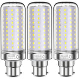 26W LED Light Bulbs, 200W Incandescent Bulbs Equivalent, B22d Bayonet Cap, 3000Lm, 6000K Daylight White, Pack of 3