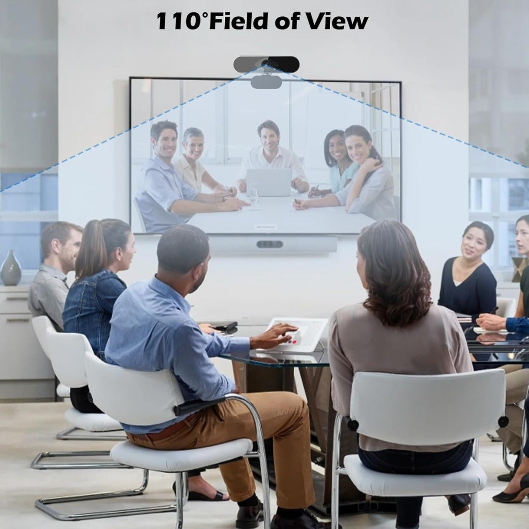 Webcam HD 1080p Web Camera, USB PC Computer Web cam with Microphone, Laptop Desktop Full HD Camera Video Webcam 110 Degree Widescreen, Pro Streaming Web cam fr Recording, Calling, Conferencing, Gaming