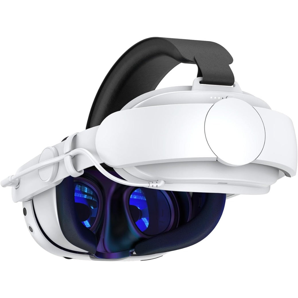 Head Strap with 6000mAh Battery Compatible with Meta Quest 3/3S, VR Headset Accessories Compatible with Oculus 3, Extra 3H Playtime, Enhanced Support and Comfort