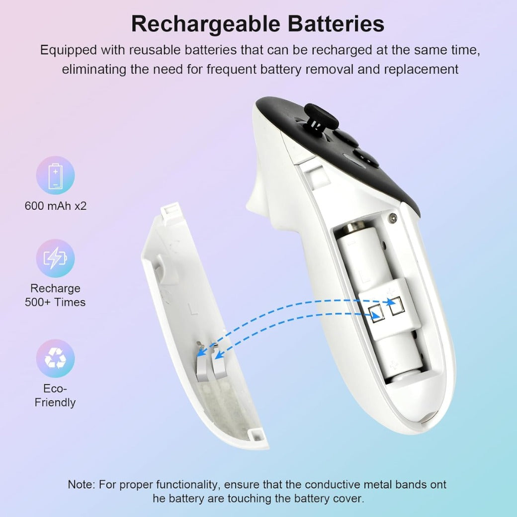 Charging Dock for Meta Quest 3S/Quest 3,VR Charger Station Stand with LED/RGB Light,Charging Station for Quest 3S/Quest3 Headset and Controller,USB-C Fast Charging (white)