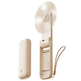 Aecooly Slim Handheld Fan,Thin Portable Fan, USB Rechargeable Mini Personal [24H Max Cooling Time],Battery Powered Small Foldable Pocket for Travel,