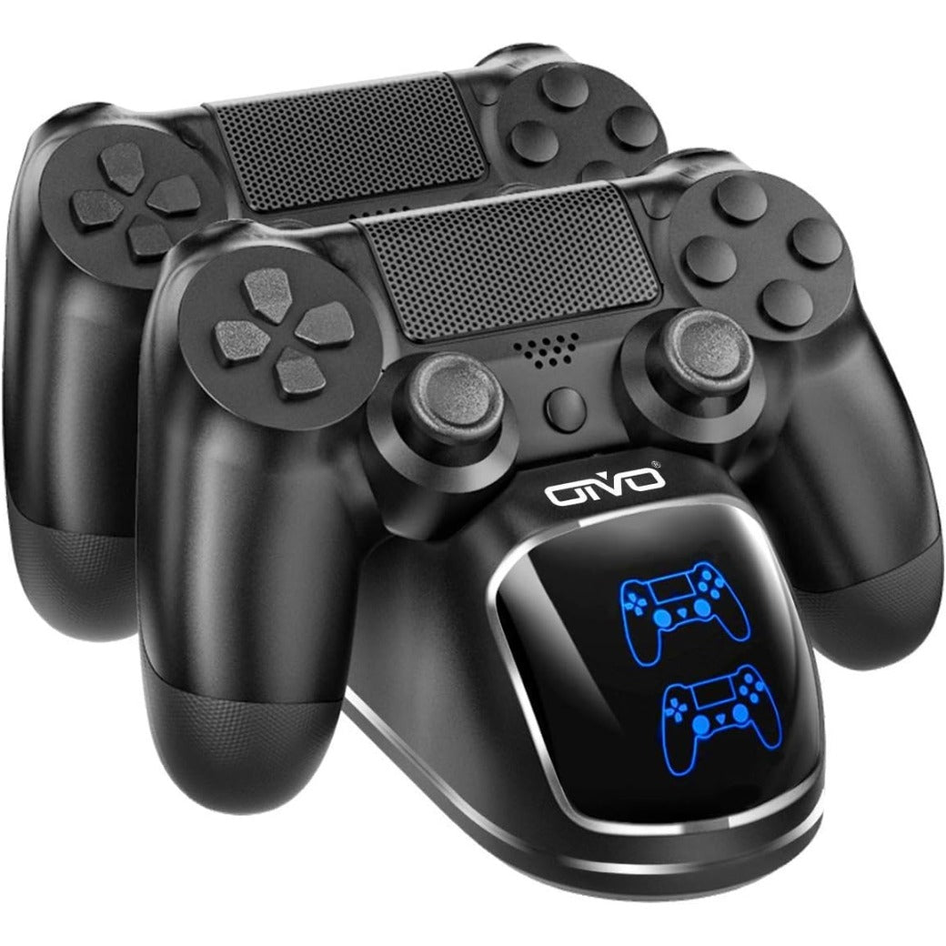 OIVO PS4 Controller Charger - Dualshock 4 Controller Charging Station with Upgraded 1.8-Hours Charging Chip