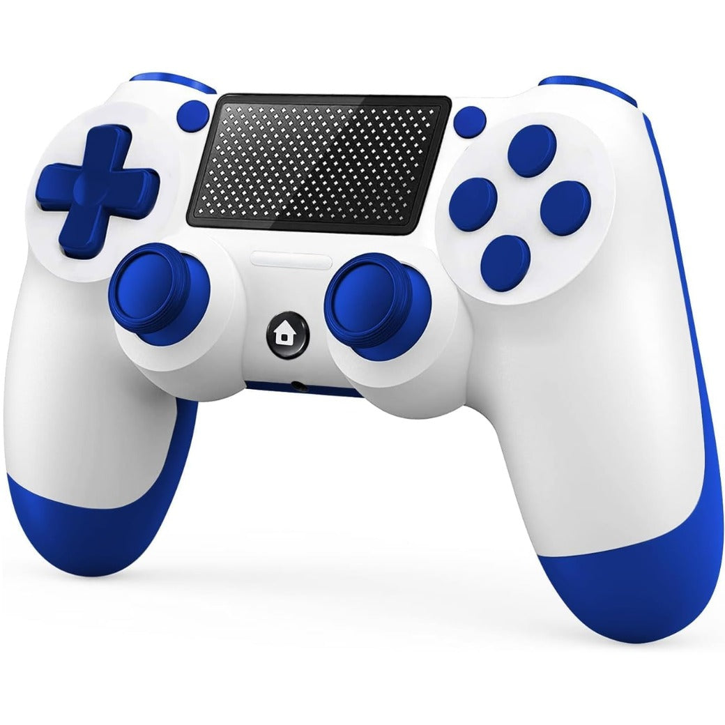 Wireless Controller for PS4, Joystick Controller for PS4/Slim/Pro/PC, with Audio Jack, Vibration, Six-Axis Motion Control, Touchpad