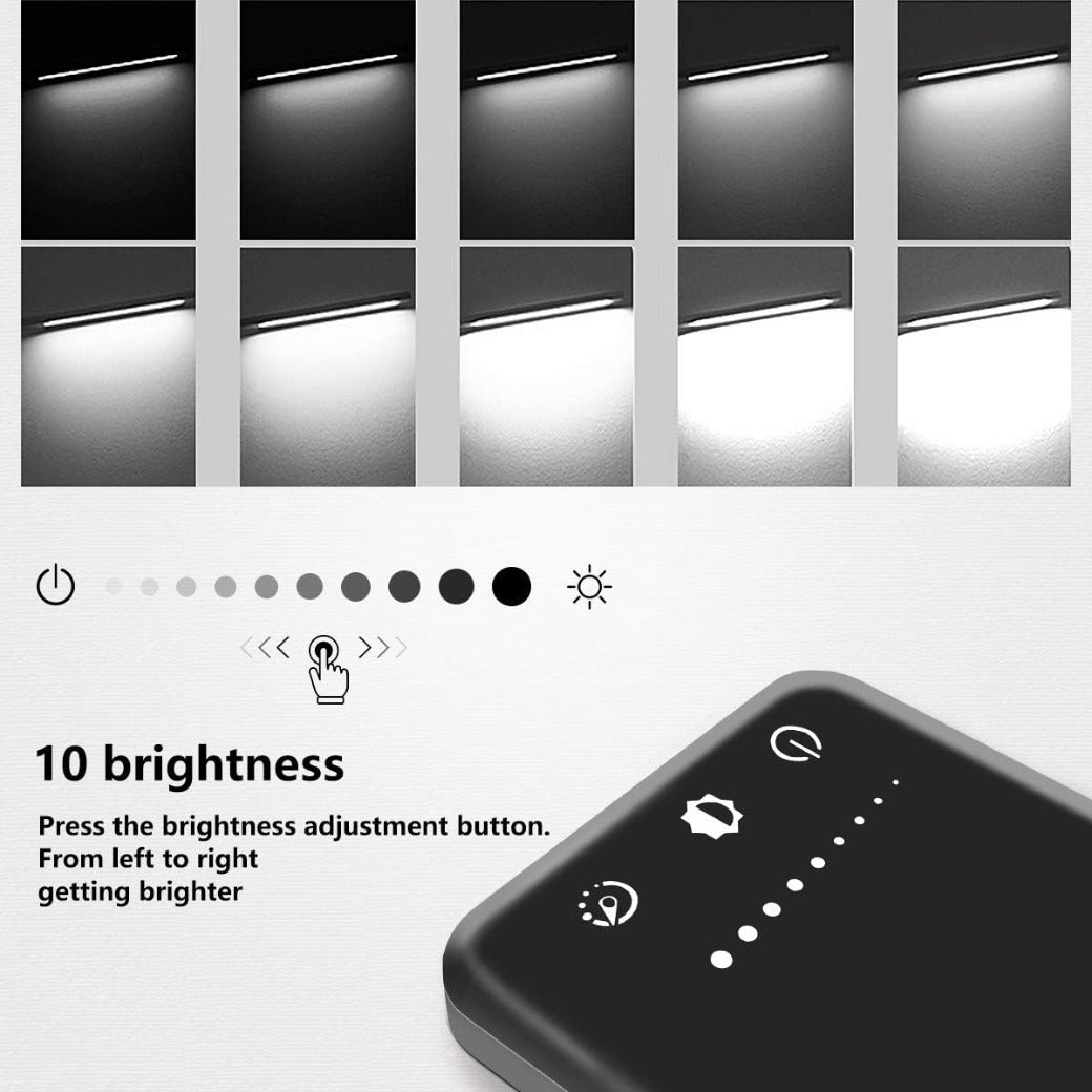 Desk lamp,Eye-caring Aluminium Dimmable Bedside lamp with USB Charging Port, 5 Light Modes x 10 Brightness Levels,Touch Control, for Home,Office,Bedroom,Reading,Work,Study, 5V, 1.2A