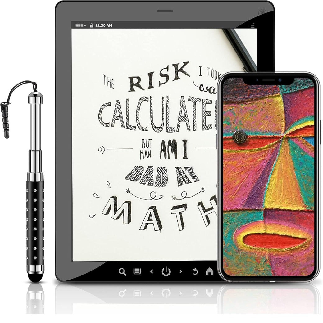 Weewooday 5 Pcs Phone Stylus Retractable Capacitive Touch Screen Stylus Pen, Universal for Touchscreen, Most Smart Devices, Smart Phone, Tablet