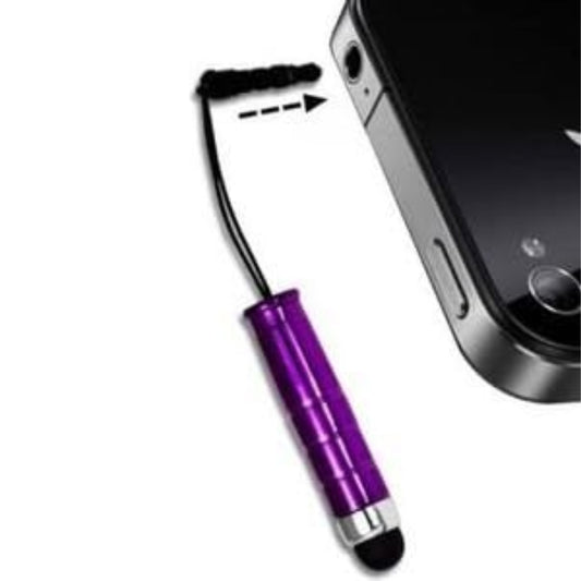 KING OF FLASH Capacitive/Resistive Touchscreen Mini Stylus Pens, Stylus on a String, Comes With 10 Colored Styluses
