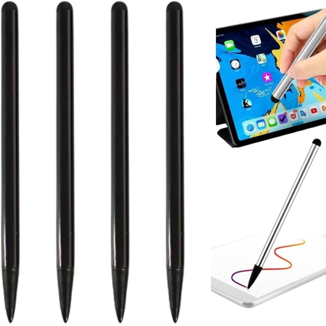 Stylus Pens for Touch Screens,4Pack black Universal Capacitive Touch Screen Pens for iPad,Tablets,Smartphones,All Universal Touch Screen Devices
