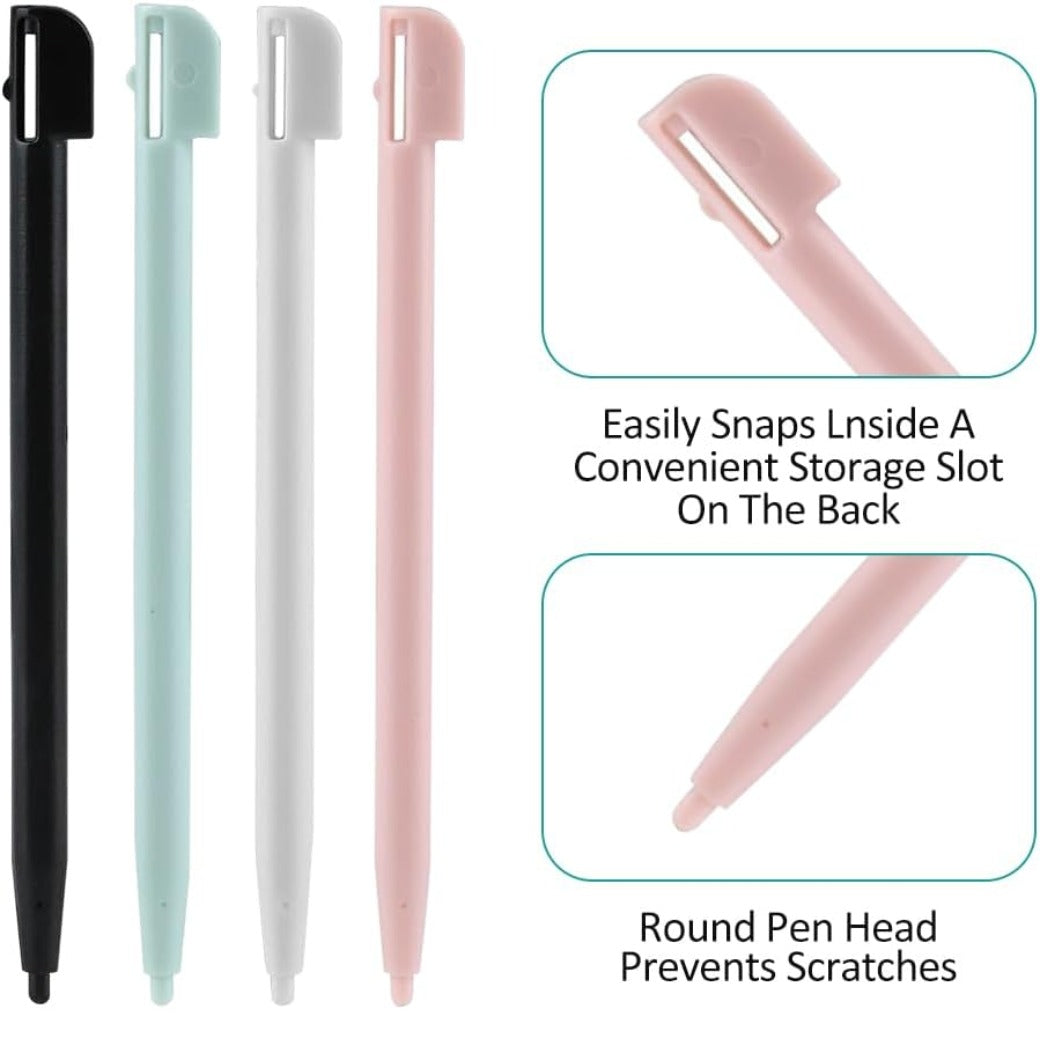 4PCS Stylus Pens for Nintendo NDS DS Lite DSL NDSL, Pen Tip Console Plastic Replacement Accessories Stylus Pen for Touchscreen – Touch Pens (4 Colours)