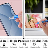 Mabor 5Pcs Touch Screen Pen Mini Tablet Stylus Pens with Keychain Portable Precision Capacitive Stylus Pen for Android Mobile Phones Laptop Accessories Touchscreen