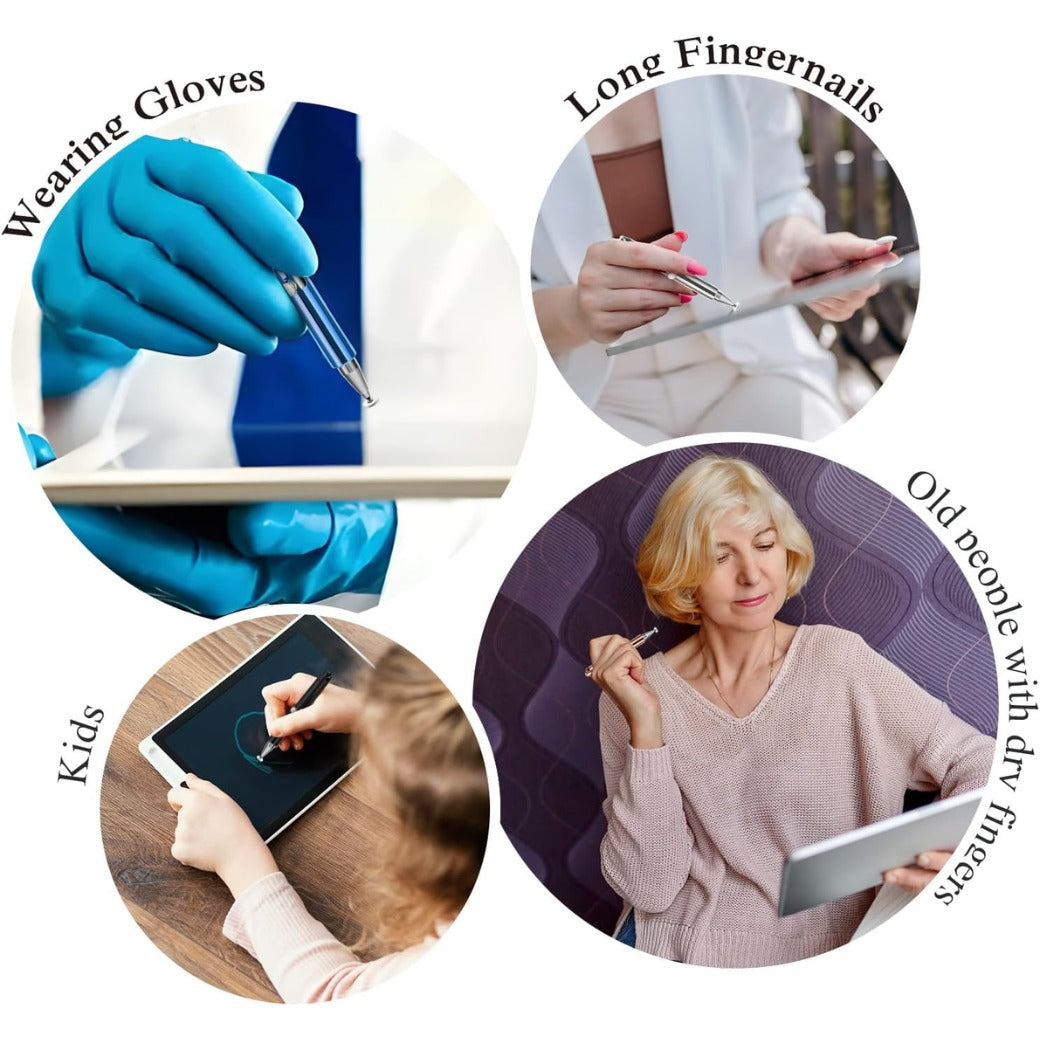 Mabor 5Pcs Touch Screen Pen Mini Tablet Stylus Pens with Keychain Portable Precision Capacitive Stylus Pen for Android Mobile Phones Laptop Accessories Touchscreen