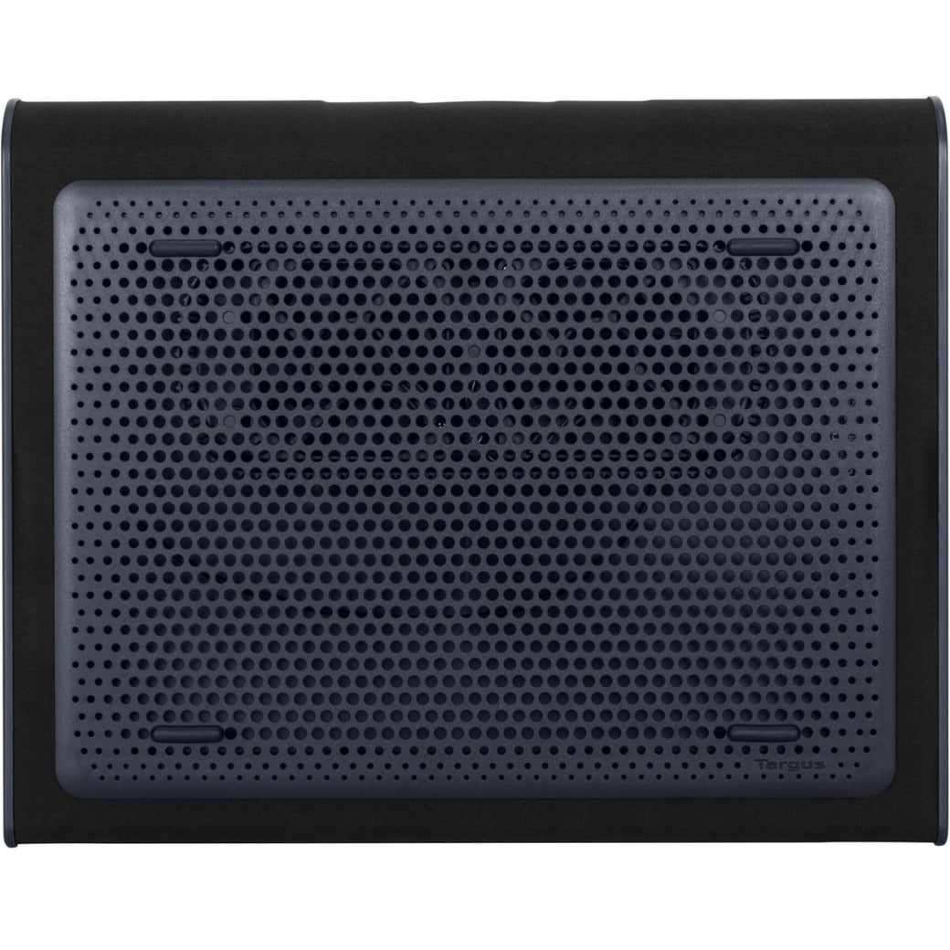 Targus Dual Cooling Fan Laptop Chill Mat, Adjustable Cooling Pad for 17-Inch Notebook, USB-A/Mini USB, Black/Grey (AWE55GL)