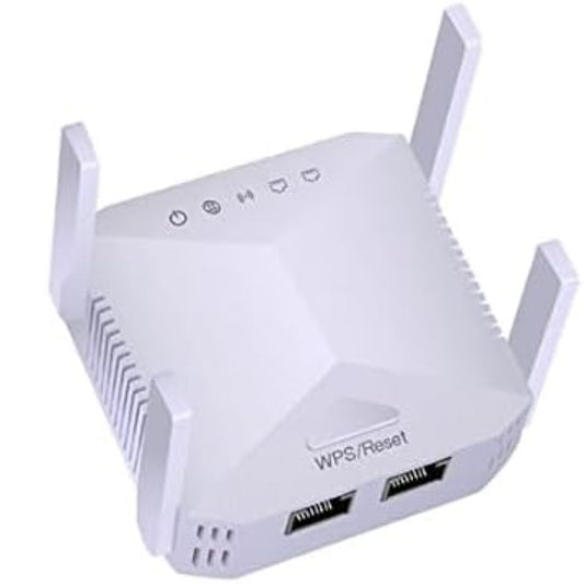 2026 Newest WiFi Extender,Internet Booster,WiFi Repeater with Ethernet Port,4 Antennas WiFi Booster Range Extender,Home Wireless Signal Booster,Quick Setup,Compatible with All WiFi Routers and Devices