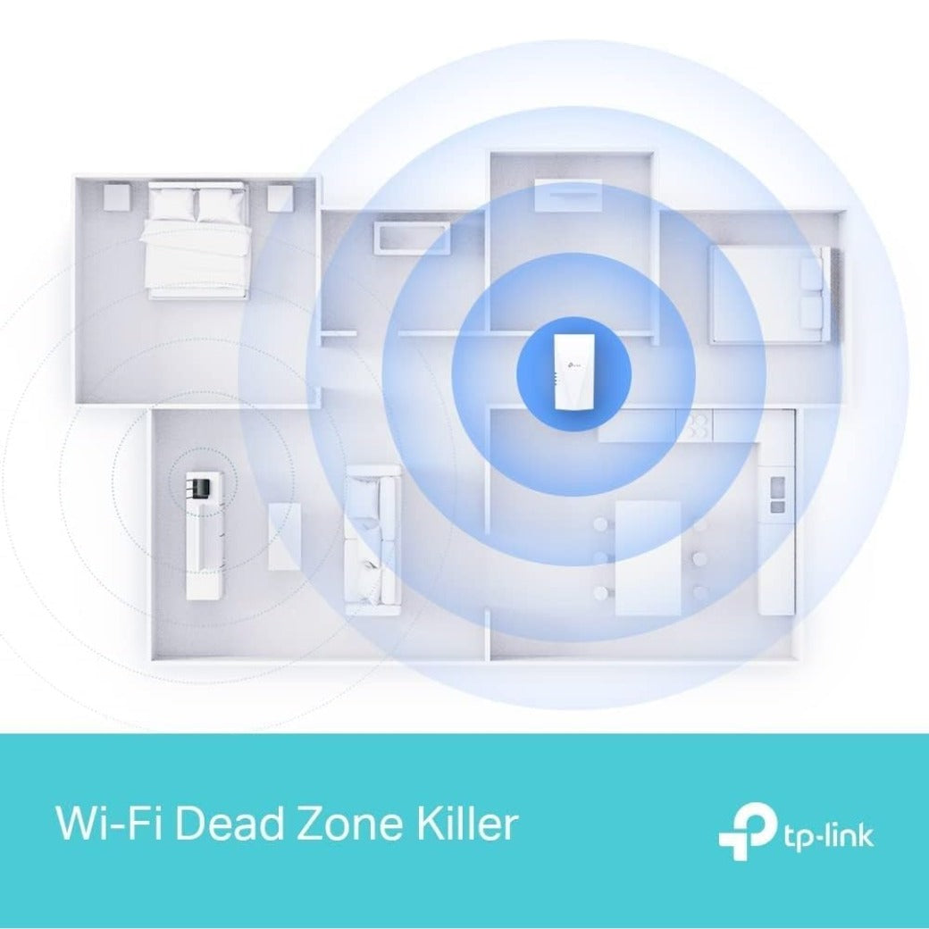 TP-Link RE700X WiFi 6 AX3000Mbps WiFi Extender Booster, Internet Booster, Gigabit Ethernet Port, WiFi Booster Range Extender, EasyMesh, Access Point, WiFi Repeater, App Control Easy Setup, UK Plug