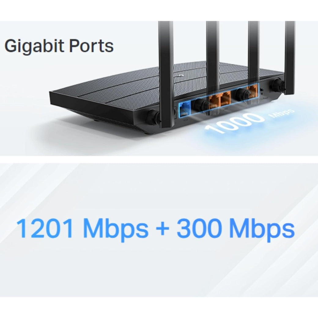 TP-Link Archer AX18 WiFi 6 Router - AX1500 Mbps, Gigabit Ethernet, VPN Server, Easy Setup, WPA3 Cybersecurity, Gaming Router for Xbox/PS4/Steam