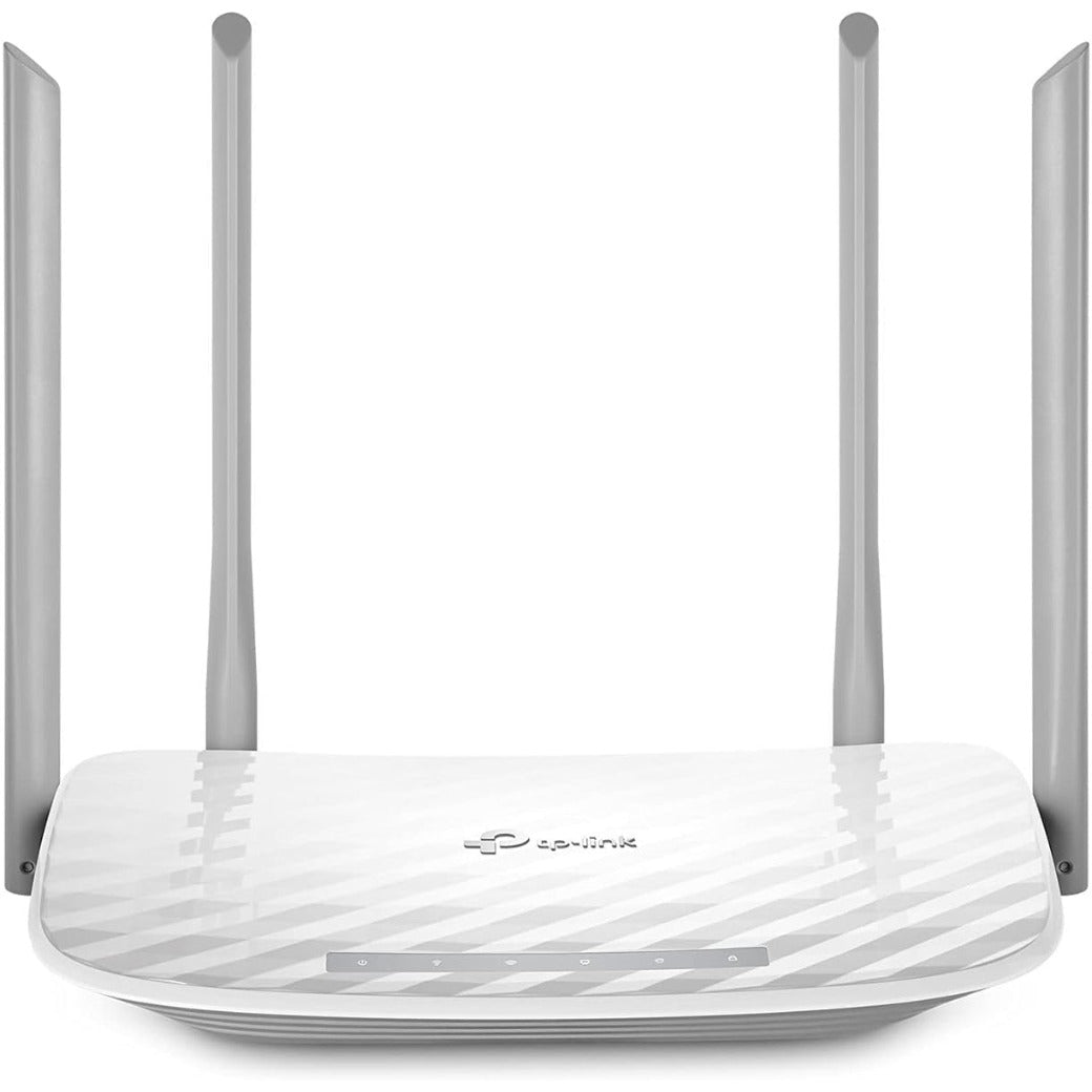 TP-Link Archer C50 AC1200Mbps Wireless Dual-Band WiFi Router, WiFi Speed up to 867 Mbps/5 GHz + 300 Mbps/2.4 GHz, 4+1 Fast Ports, Single-Core CPU, Guest Network, Parental Control, Easy Setup