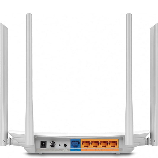 TP-Link Archer C50 AC1200Mbps Wireless Dual-Band WiFi Router, WiFi Speed up to 867 Mbps/5 GHz + 300 Mbps/2.4 GHz, 4+1 Fast Ports, Single-Core CPU, Guest Network, Parental Control, Easy Setup