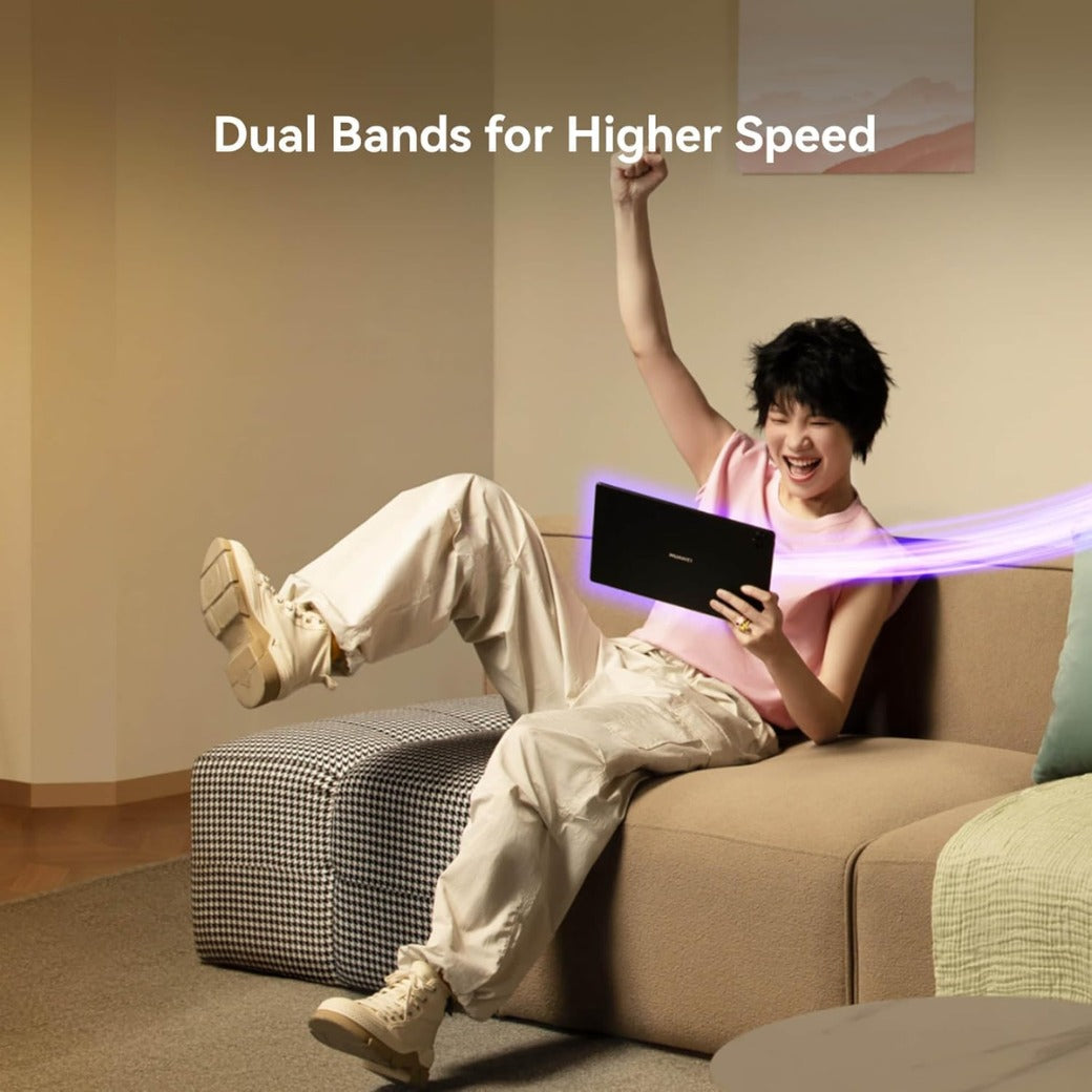 HUAWEI WiFi BE3, Wi-Fi 7 BE3600 Gigabit Dual Band Wireless Router, WAN/LAN auto-adaptation (1x2.5GE, 3xGE), EasySetting, Visualized WLAN diagnostics, Parental control, HomeSec, exclusive to Amazon