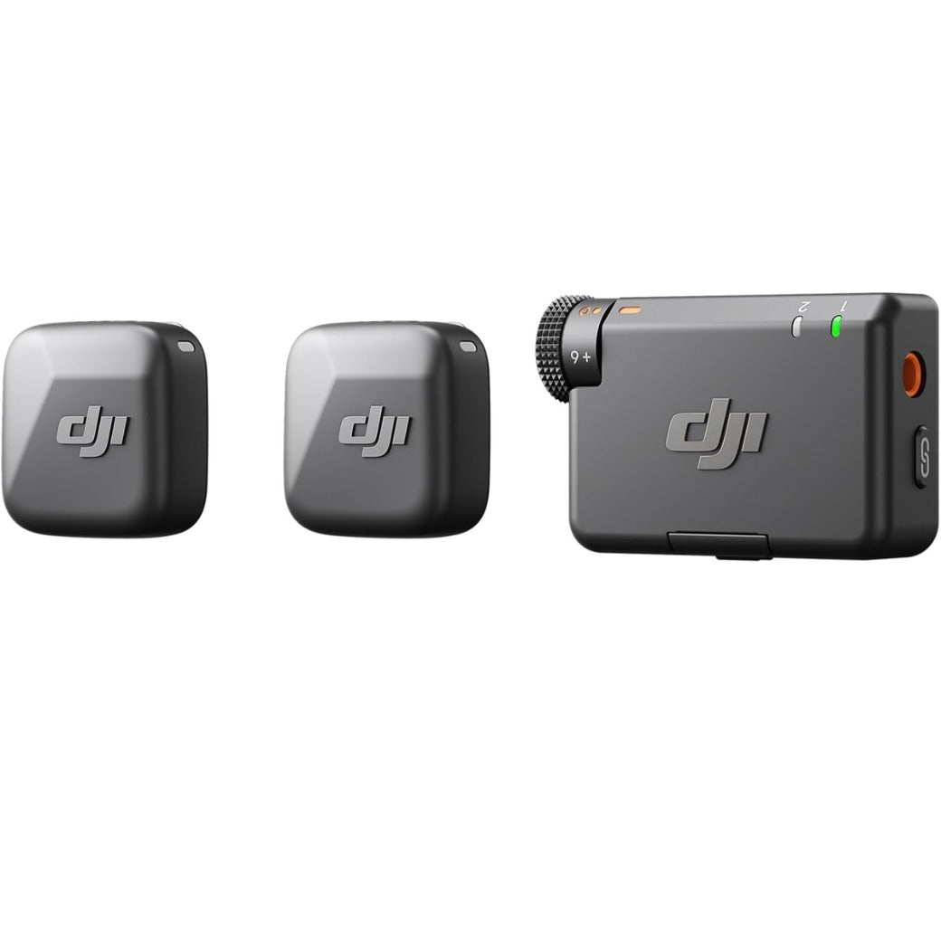 DJI Mic Mini (2 TX + 1 RX), Detail-Rich Audio, Wireless Lavalier Microphone for Camera/Android, 2-Person Vlog, Team Production