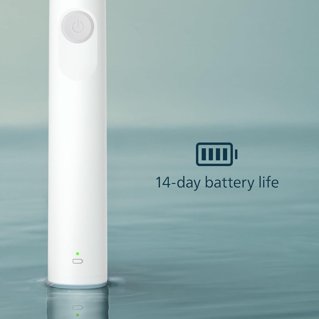 Philips Sonicare 3100 Series Electric Toothbrush, Sonic Toothbrush, Pressure Sensor and Timer, Black, HX3671/14