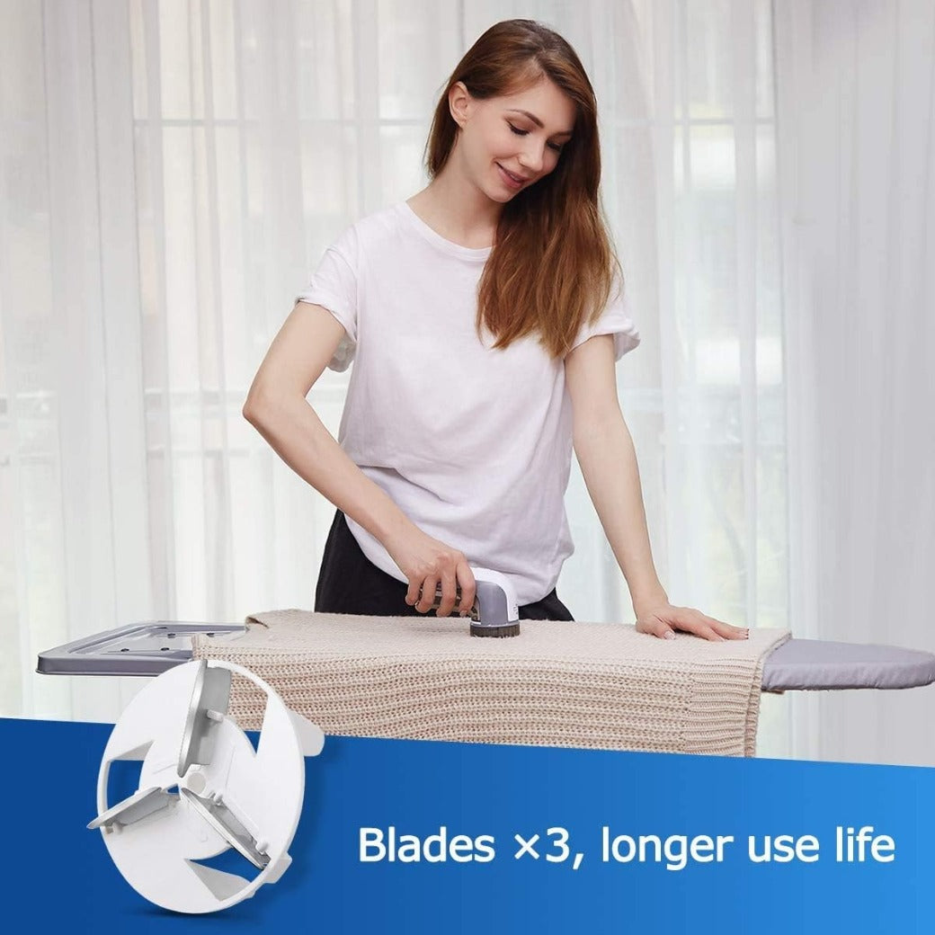 BEAUTURAL Portable Fabric Shaver and Lint Remover with 2-Speeds, Adjustable Shave Height, Quickly and Effectively Remove Fluff, Lint, and Bobbles
