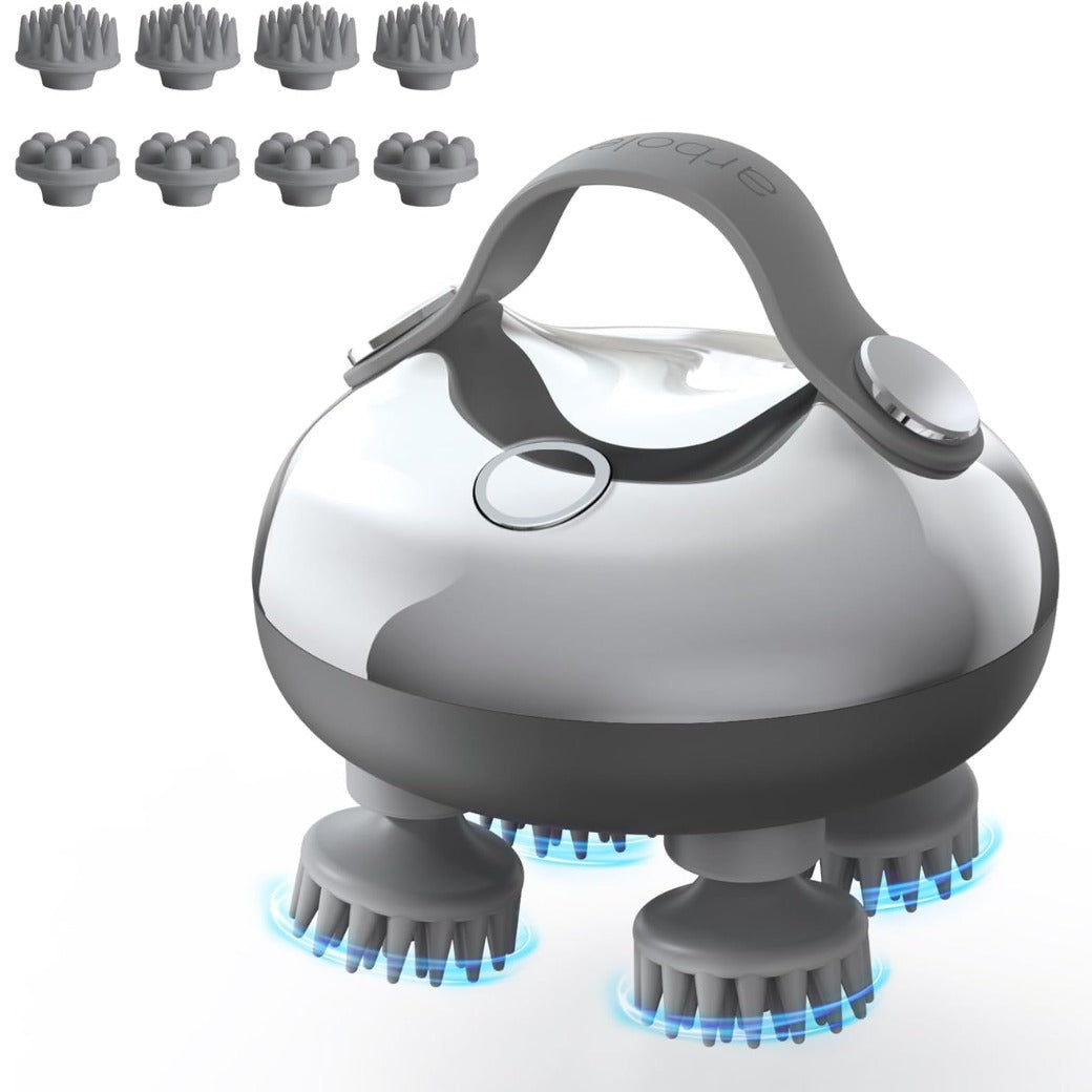 Electric Scalp Massager | Deep Cleansing & Relaxing Waterproof Head Massage Tool