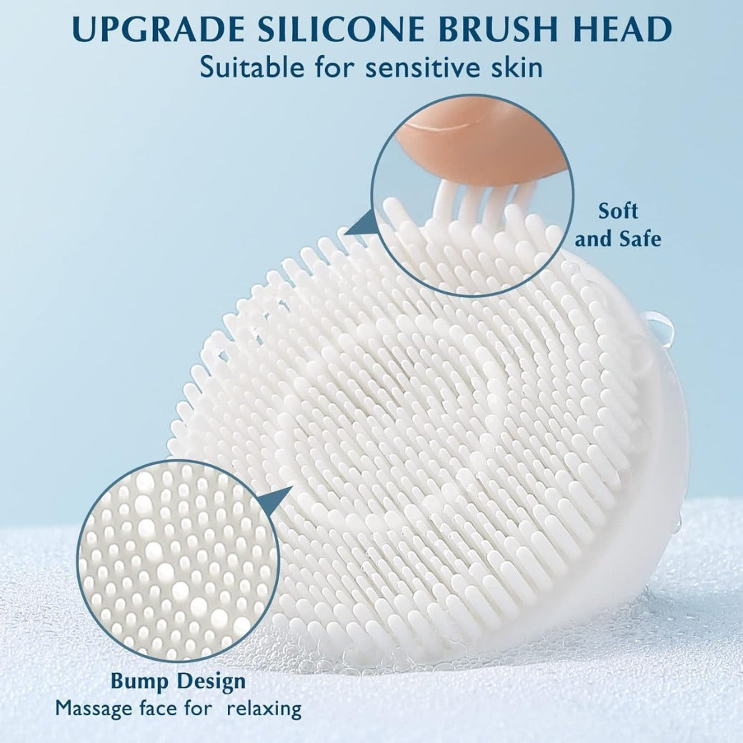 COSLUS Facial Spin Brush Face Cleansing: 7 in 1 Electric Exfoliator Spinning Cleanser Device Waterproof Face Gentle Cleanning, Exfoliating