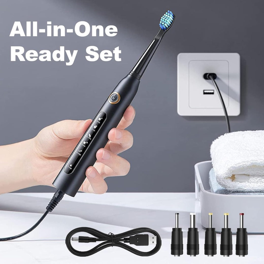 1m DC 5V Charger 2.0 A Universal USB Power Cable Male to DC 5.5 x 2.1mm Adapter, USB to DC Power Cable for Fan, Router, Speakers with 2.5x0.7mm 3.5x1.35mm 4.0x1.7mm 5.5x2.5mm 3.0x1.0mm 5 Connectors T