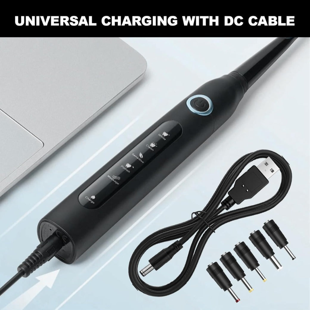 1m DC 5V Charger 2.0 A Universal USB Power Cable Male to DC 5.5 x 2.1mm Adapter, USB to DC Power Cable for Fan, Router, Speakers with 2.5x0.7mm 3.5x1.35mm 4.0x1.7mm 5.5x2.5mm 3.0x1.0mm 5 Connectors T