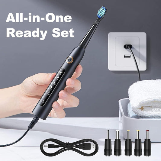 1m DC 5V Charger 2.0 A Universal USB Power Cable Male to DC 5.5 x 2.1mm Adapter, USB to DC Power Cable for Fan, Router, Speakers with 2.5x0.7mm 3.5x1.35mm 4.0x1.7mm 5.5x2.5mm 3.0x1.0mm 5 Connectors T