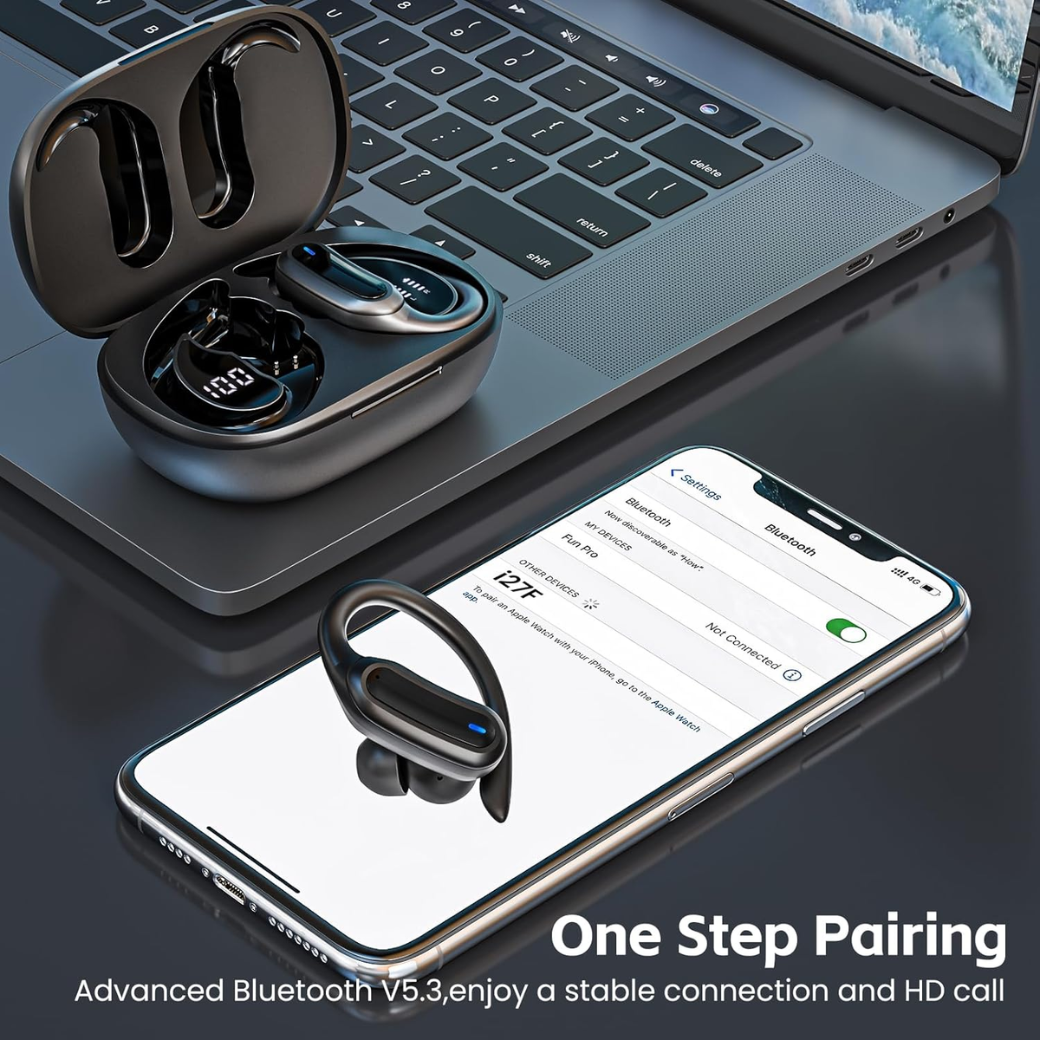Wireless Earbuds, Bluetooth 5.3 Headphones