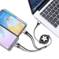 Multi 4 in 1 Retractable Charging Cable