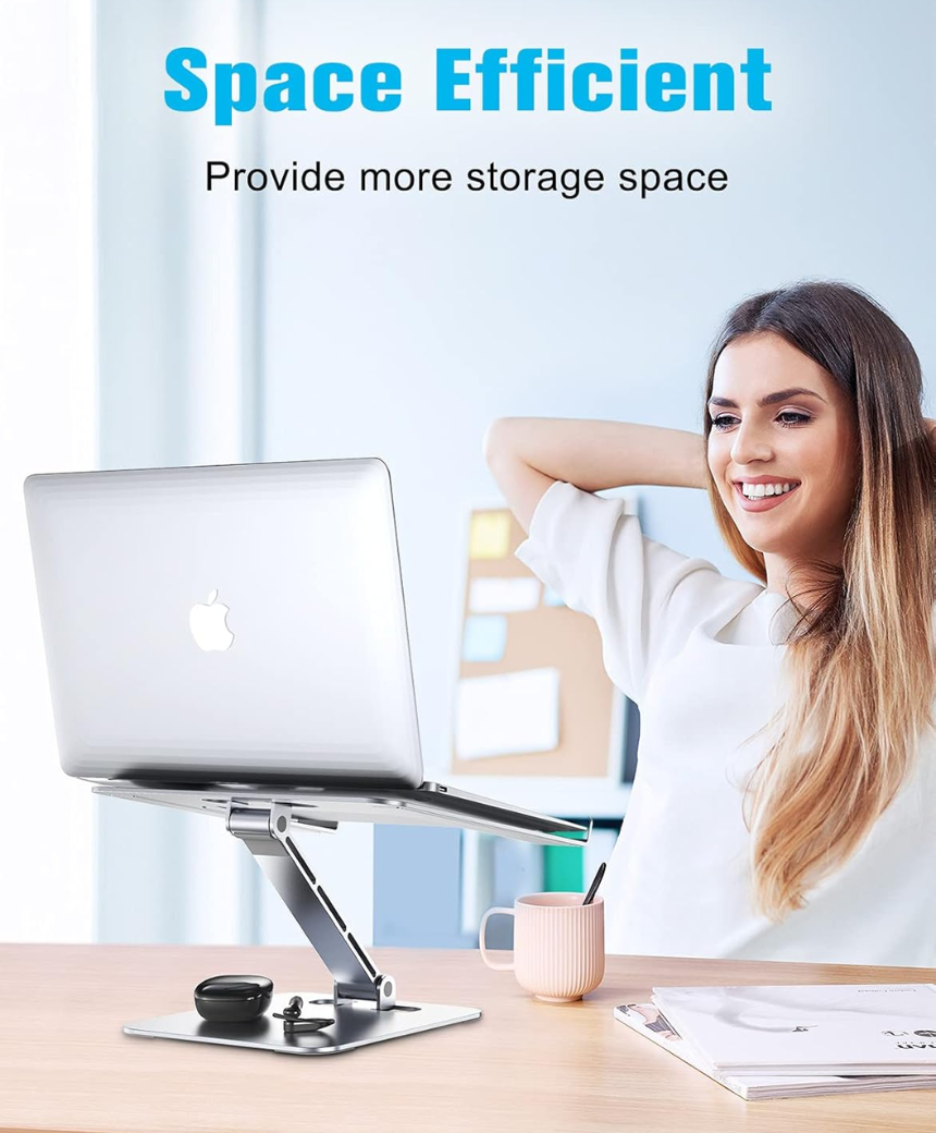 Ergonomic Foldable Computer Stand with Adjustable Height