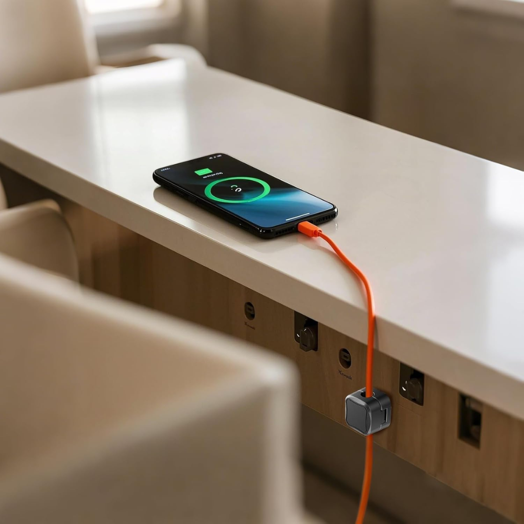 Magnetic Cord Organizer Holder, 8-Pack