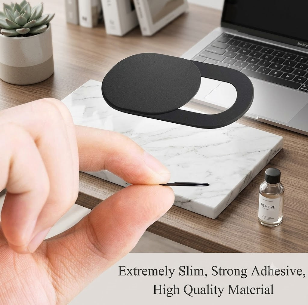 3 Pack Webcam Cover Slider for Privacy Laptop Camera Blocker Sliding Cover for Security Protection on Laptop, PC and Tablet