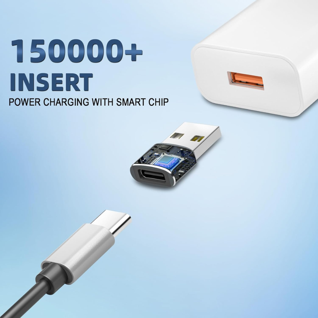 USB C to USB Adaptor, USB to USB C Adapter 3Pack