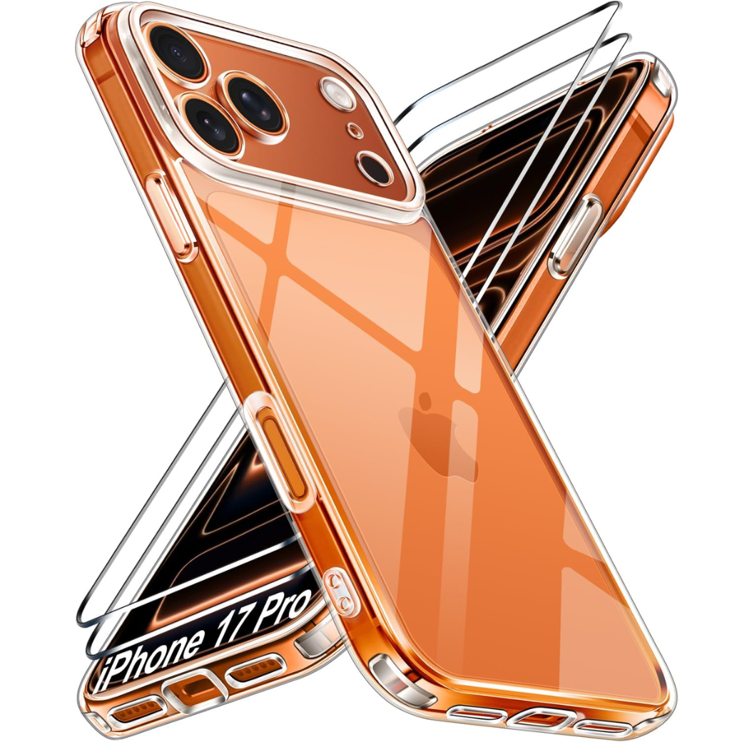 Crystal Clear iPhone 17 Pro Case
