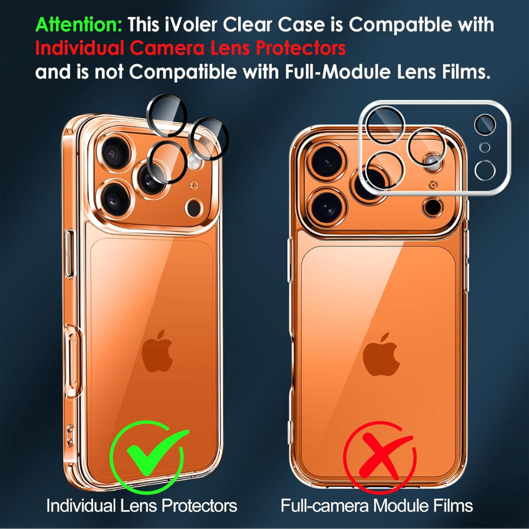 Crystal Clear iPhone 17 Pro Case