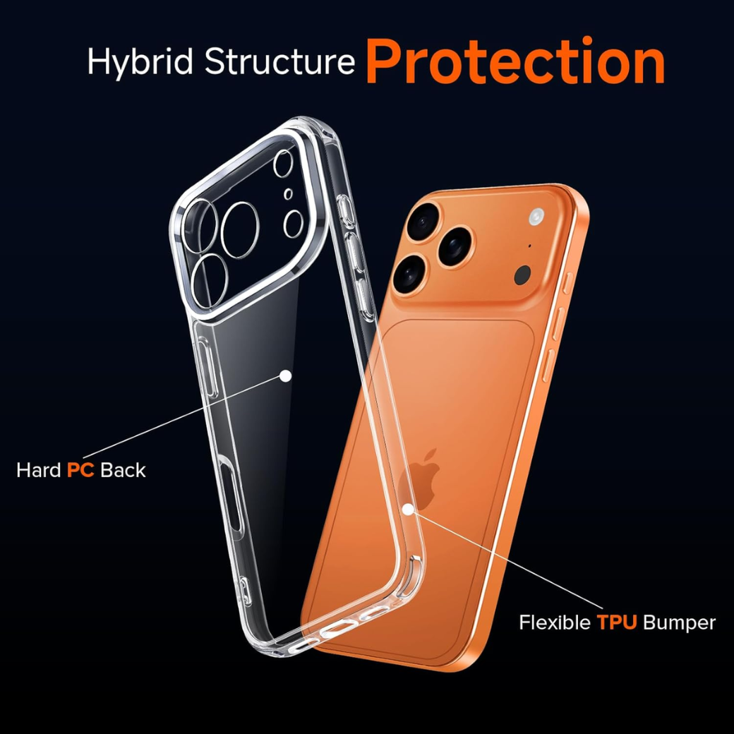 Crystal Clear iPhone 17 Pro Case