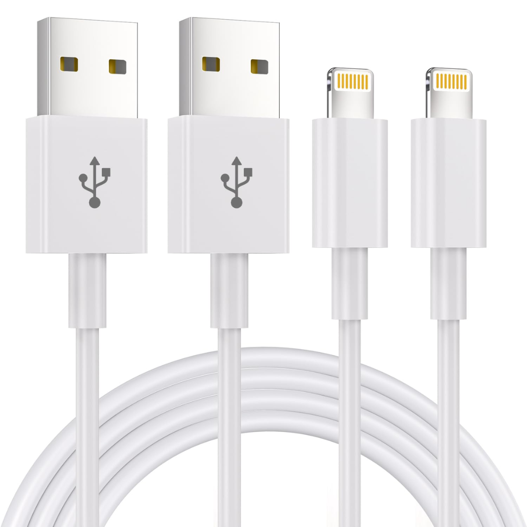 2Pack 1.8M iPhone Charger Cable [Apple MFi Certified]