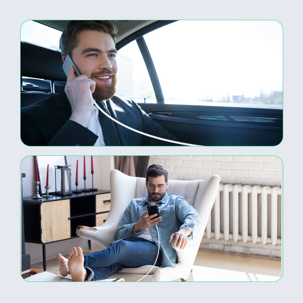 2Pack 1.8M iPhone Charger Cable [Apple MFi Certified]