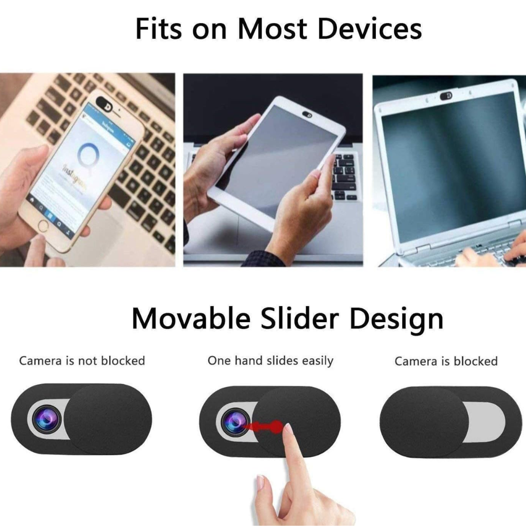 [3 Pack Webcam Cover Slider for Privacy