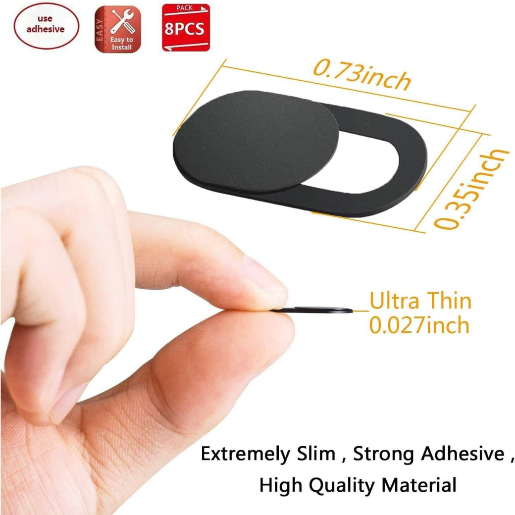 [3 Pack Webcam Cover Slider for Privacy