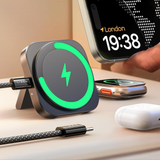 3-in-1 MagSafe Wireless Charging Stand for iPhone & Apple Watch