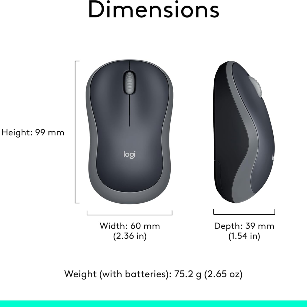 Logitech M185 Wireless Mouse