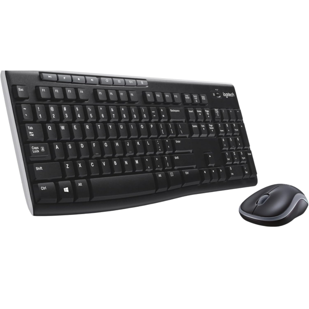 Logitech MK270 Wireless Keyboard and Mouse Combo for Windows